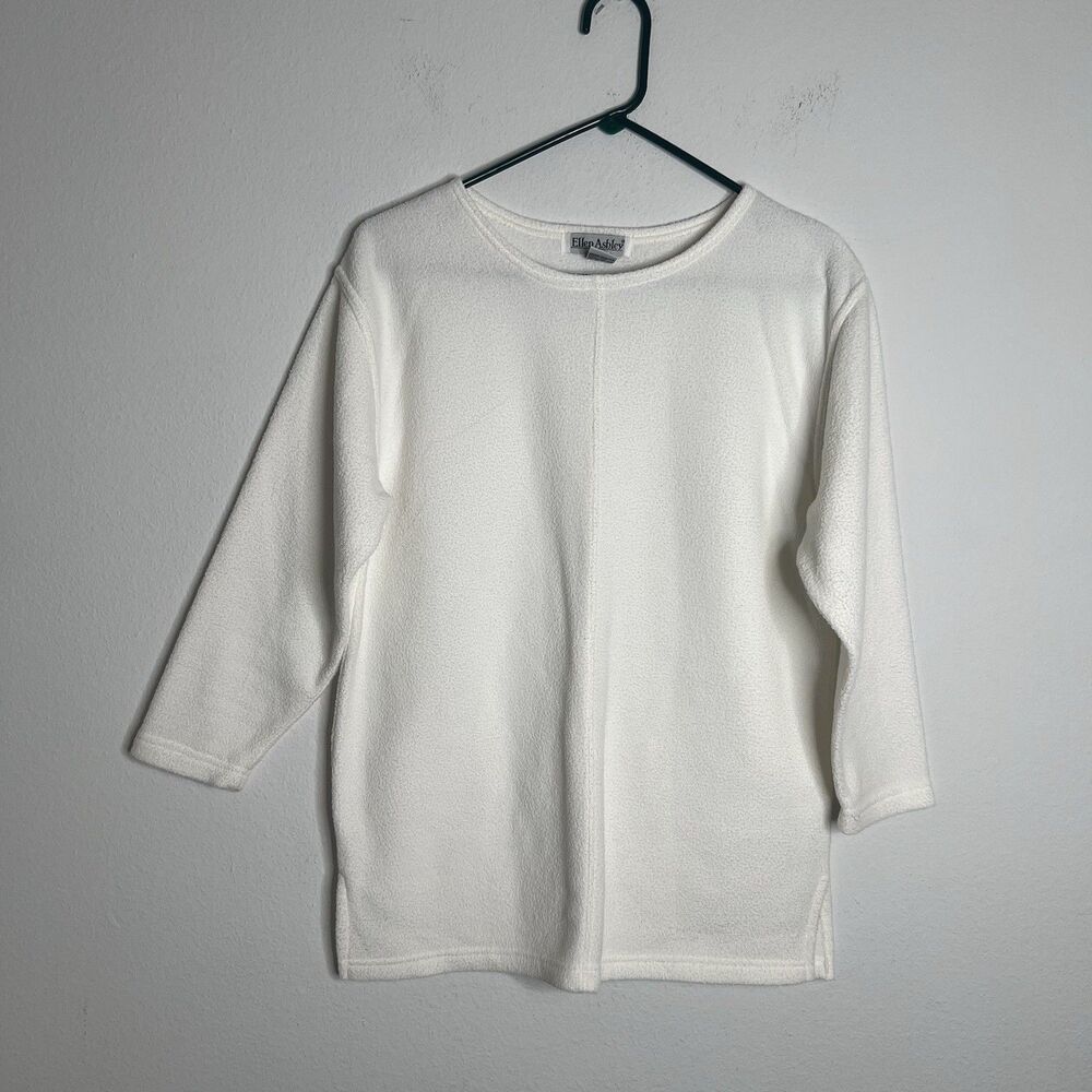 Ellen Ashley Women Sweatshirt Top Long Sleeve Size Small